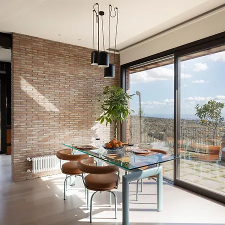 Vakantiehuis Scialaj Di Lusso Sull'etna Con Piscina E Vista Mare
